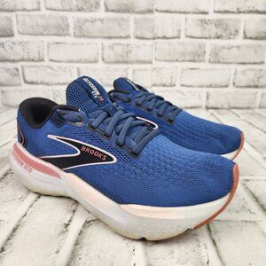 Brooks Glycerin GTS 21 Women's Size 8 B Blue Running Athletic Gym Sneakers Shoes